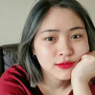 🥣 kobieta, portret, osoba, azjatka, koreanka, kobieca, dziewczyna, piękno telegram sticker