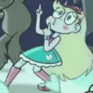 ⭐️ Star Butterfly Hoạt hình, Ma thuật, Fantasy, Nhân vật, Star Butterfly whatsapp sticker