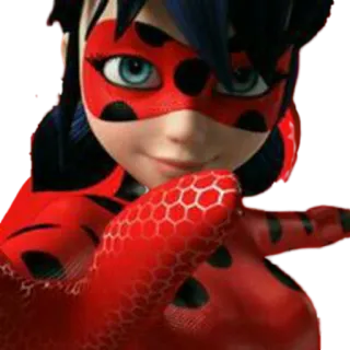 🐞 Ladybug Miraculous: Tales of Ladybug & Cat Noir 卡通, 超级英雄, 瓢虫少女, 瓢虫, 动漫, 电视剧 whatsapp sticker