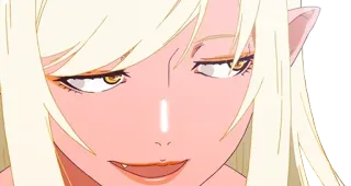 😏 Shinobu Oshino Monogatari Anime, Vampiro, Shinobu, Kawaii, Monogatari, Lindo telegram sticker