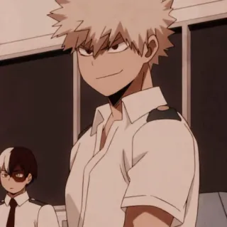 🧚 Katsuki Bakugo My Hero Academia Anime, Personaje, Katsuki Bakugo, My Hero Academia, Manga whatsapp sticker