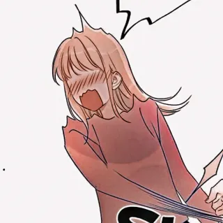 🦔 SKIRT Anime, Komiks, Manga, Spódnica, rozdarcie, zawstydzony, rumienienie się telegram sticker