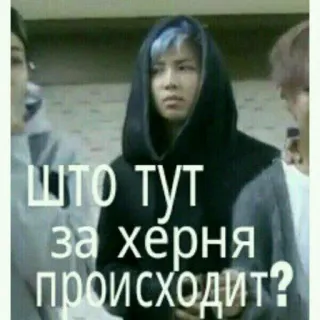 🌟 что тут за херня происходит? russian, text, phrase, offensive telegram sticker