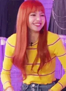 🍊 Lisa lisa, blackpink, kpop, zangeres, idool, vrouw telegram sticker