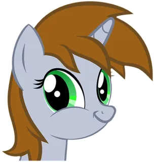😊 Pônei, Desenho animado, Animal, Cavalo, Equino telegram sticker