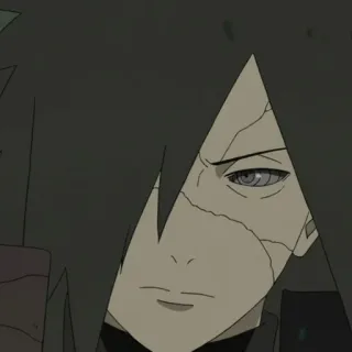 ⚖ Madara Uchiha Naruto anime, madara, uchiha, villain, manga telegram sticker