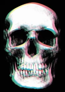 💀 череп, смерть, анатомия, кости, скелет telegram sticker