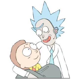 Rick and Morty whatsapp stickers