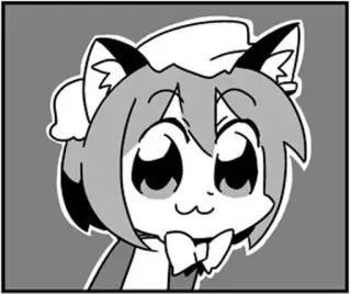 〰 anime, cartoon, cute, animal, illustration, chibi telegram sticker