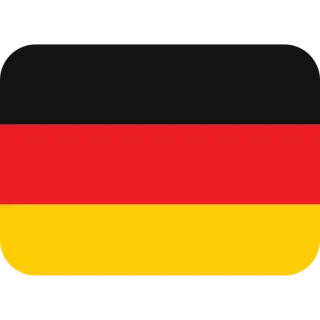 🇩🇪 bandera, alemania, país, alemán telegram sticker