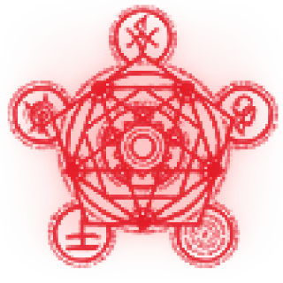 🩸 pentagram, occult, symbol, magic, ritual telegram sticker