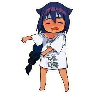 Jahy-sama @Anime_stiker telegram stickers