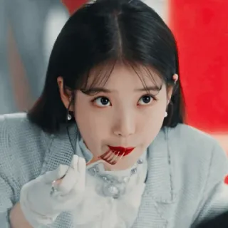 ◼️ IU IU, K-Pop, penyanyi, aktris, Korea whatsapp sticker