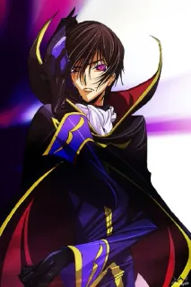😌 Lelouch Lamperouge Code Geass Anime, Lelouch, Zero, Code Geass telegram sticker