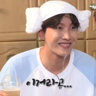 🧩 이거라궁... j-hope, bts, k-pop, 娱乐, 人物, 亚洲, 男性 telegram sticker