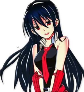 😏 Akame Akame ga Kill! Anime, Zwaard, Meisje, Akame, Assassijn telegram sticker