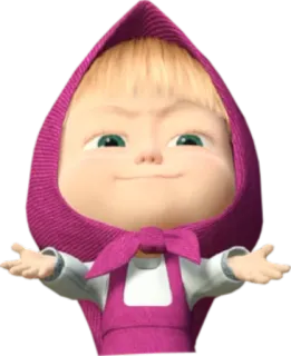 🤗 Masha Masha and the Bear Masha, Masha dan Beruang, kartun, gadis, animasi, acara anak-anak telegram sticker