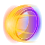 💍 astratto, colorato, sfumato, vivace, anello, cerchio, moderno telegram sticker