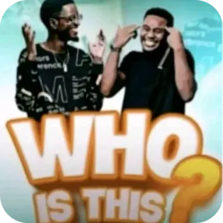 ❓ WHO IS THIS? whatsapp sticker