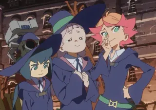 😢 anime, personaggi, scuola, amici, streghe telegram sticker