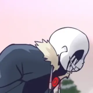 ☁️ Killer Sans Killer Sans, Undertale, squelette, effrayant, monstre telegram sticker