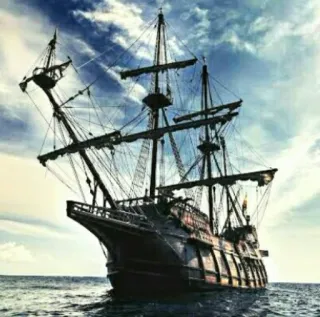 🛳 nave, vela, oceano, mare, veliero, storico telegram sticker