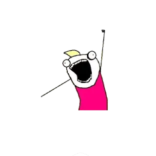 🤪 Meme, Meme di Internet, Rage Face, Cartone animato, Disegno, Divertente, Urlo telegram sticker
