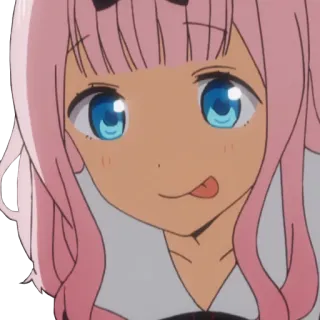 😋 Chika Fujiwara Kaguya-sama: Love Is War Anime, Chika Fujiwara, Kaguya-sama, Love is War, Dễ thương, Kawaii whatsapp sticker