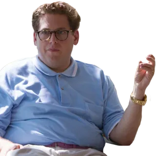 😐 Jonah Hill актер, знаменитость, мужчина, человек, очки, кэжуал telegram sticker