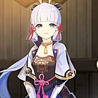 ❄️ Kamisato Ayaka Genshin Impact Anime, Video game, Karakter, Genshin Impact, Kamisato Ayaka telegram sticker