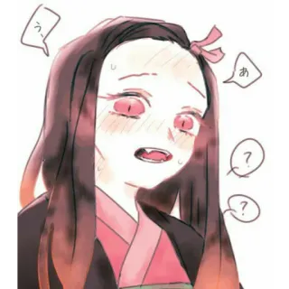 🌸 Nezuko Kamado Demon Slayer う。
あ 네즈코, 애니메이션, 귀멸의 칼날, 카와이, 팬아트 telegram sticker