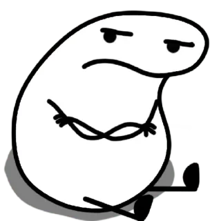 😀 Personaje, Dibujo animado, Dibujo, Pegatina, Meme telegram sticker