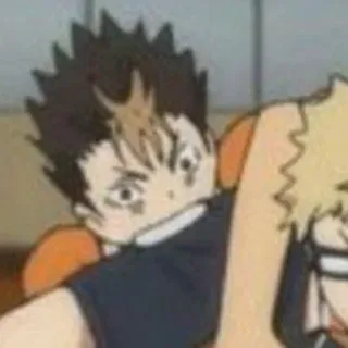 🥠 Nishinoya Yu Haikyu!! anime, haikyuu, nishinoya, volleyball, sports, manga, cartoon telegram sticker
