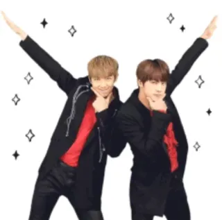 👬 kpop, bts, celebrity, entertainment, boy band, music telegram sticker