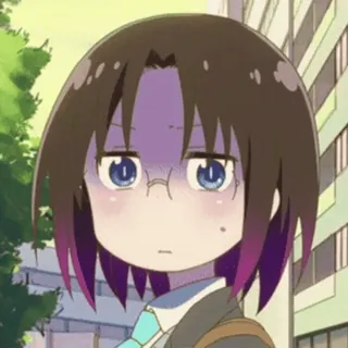 Dragon maid { @ichibanStickers56 } — @stckrRobot telegram stickers