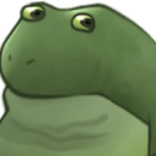😂 カエル, 緑, 動物, 両生類 telegram sticker