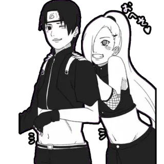 😁 おへそ Anime, Casal, Desenho animado, Adesivo, Fofo telegram sticker