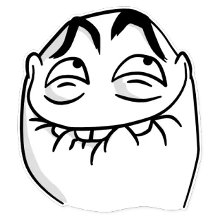 😷 meme, internet, rageface, funny telegram sticker