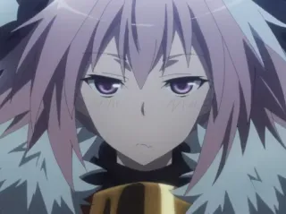 😒 Astolfo Fate/Apocrypha Anime, Manga, Astolfo, Mignon, Trap telegram sticker