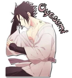 😴 Oyagumi Anime, Postać, Naklejka telegram sticker
