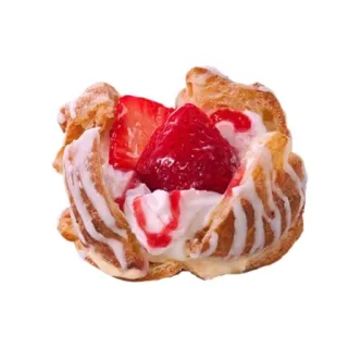 🍰 kue sus, stroberi, kue kering, hidangan penutup, makanan telegram sticker