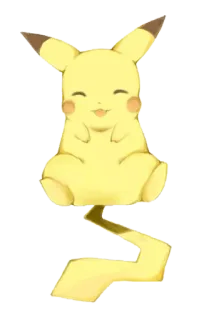 😄 Pikachu Pokemon Pikachu, Pokémon, Dibujos animados, Anime telegram sticker