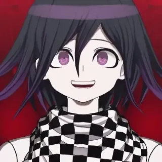 😃 Kokichi Oma Danganronpa Аниме, Манга, Кокичи Ома, Danganronpa, Персонаж telegram sticker