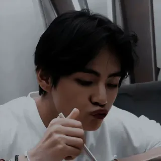 🐻 남자, 먹방, 음식, kpop, 아시아, 인물사진 telegram sticker