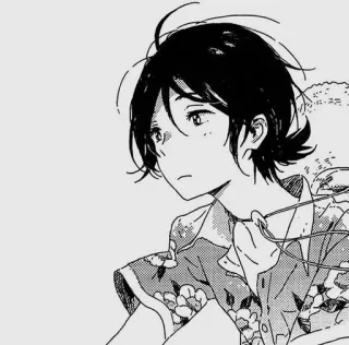 😒 anime, manga, character, art, illustration telegram sticker
