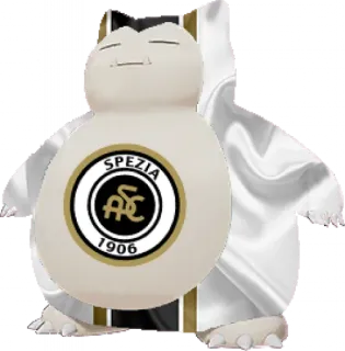 ⬜️ Snorlax SPEZIA
ASC
1906 pokemon, snorlax, spezia calcio, fútbol italiano, equipo de fútbol, mascota telegram sticker