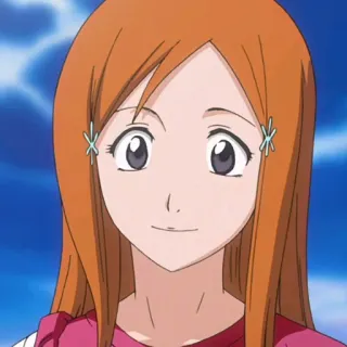 🙂 Orihime Inoue Bleach anime, character, orihime, inoue, bleach telegram sticker