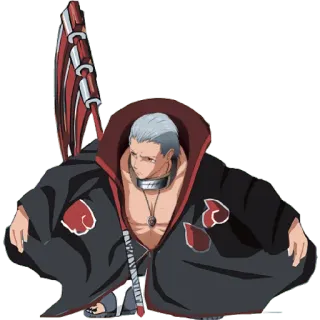 🥵 Kakuzu Naruto นินจา, แสงอุษา, อนิเมะ, ตัวร้าย, คาคุซึ whatsapp sticker