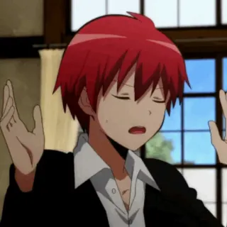🎈 Karma Akabane Assassination Classroom Anime, Karma, Akabane, Assassination Classroom whatsapp sticker
