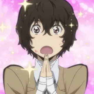 🍩 Osamu Dazai Bungo Stray Dogs Anime, Manga, Osamu Dazai, Bungo Stray Dogs telegram sticker